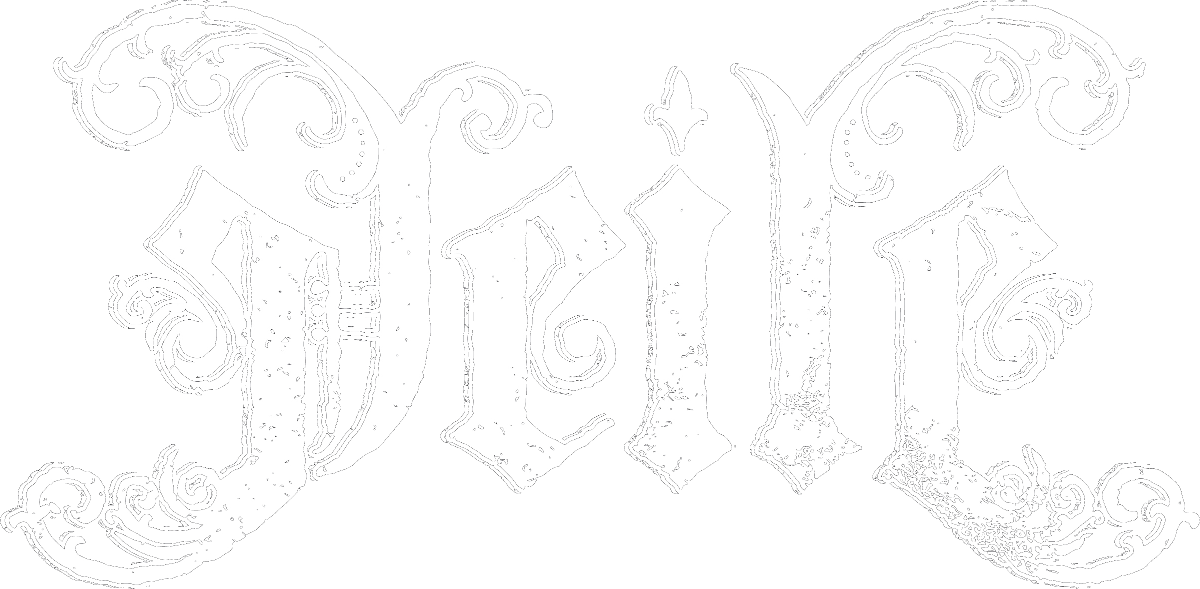 Veile band logo - blackened horror metal